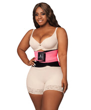 Cargar imagen en el visor de la galería, Waist Training Belt Black (Ref. S-002)