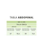 Cargar imagen en el visor de la galería, TABLA ABDOMINAL POSTOPERATORIA ( REF. C-078 )