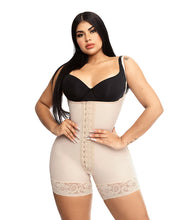 Cargar imagen en el visor de la galería, Short Bodysuit, Abdomen Control & Butt Lifter. Waist Definition 3 Hooks ( Ref. O-011 )