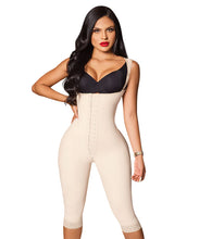 Cargar imagen en el visor de la galería, Knee Bodysuit, girdle & butt lifter, Waist Definition 3 Hooks ( Ref. O-023 )