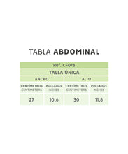 Cargar imagen en el visor de la galería, TABLA ABDOMINAL POSTOPERATORIA ( REF. C-078 )
