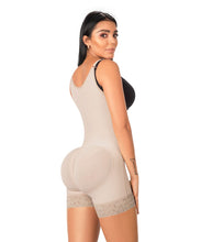 Cargar imagen en el visor de la galería, Short Bodysuit, Abdomen Control &amp; Butt Lifter. Waist Definition 3 Hooks ( Ref. O-011 )
