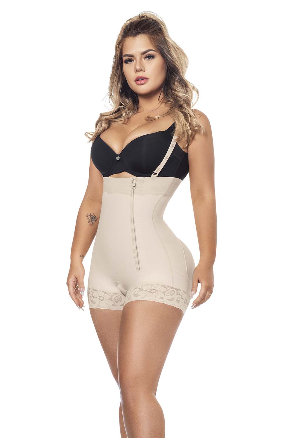 Panty Body Shaper & Girdle, Strapless, Zipper ( Ref. O-040 )